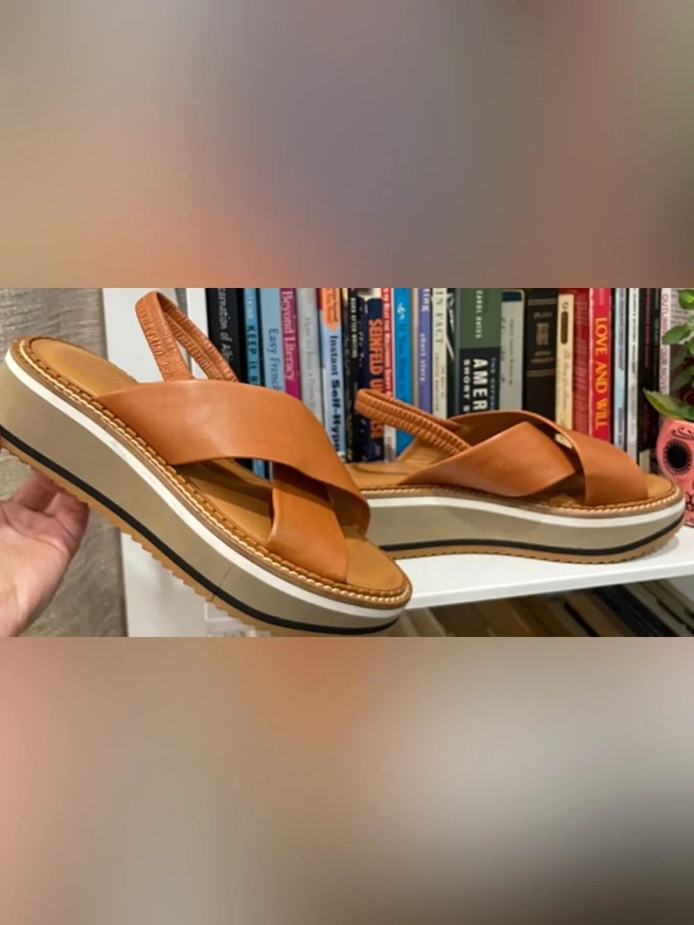 Clergerie Freedom Platform Nappa Sandals, FR39